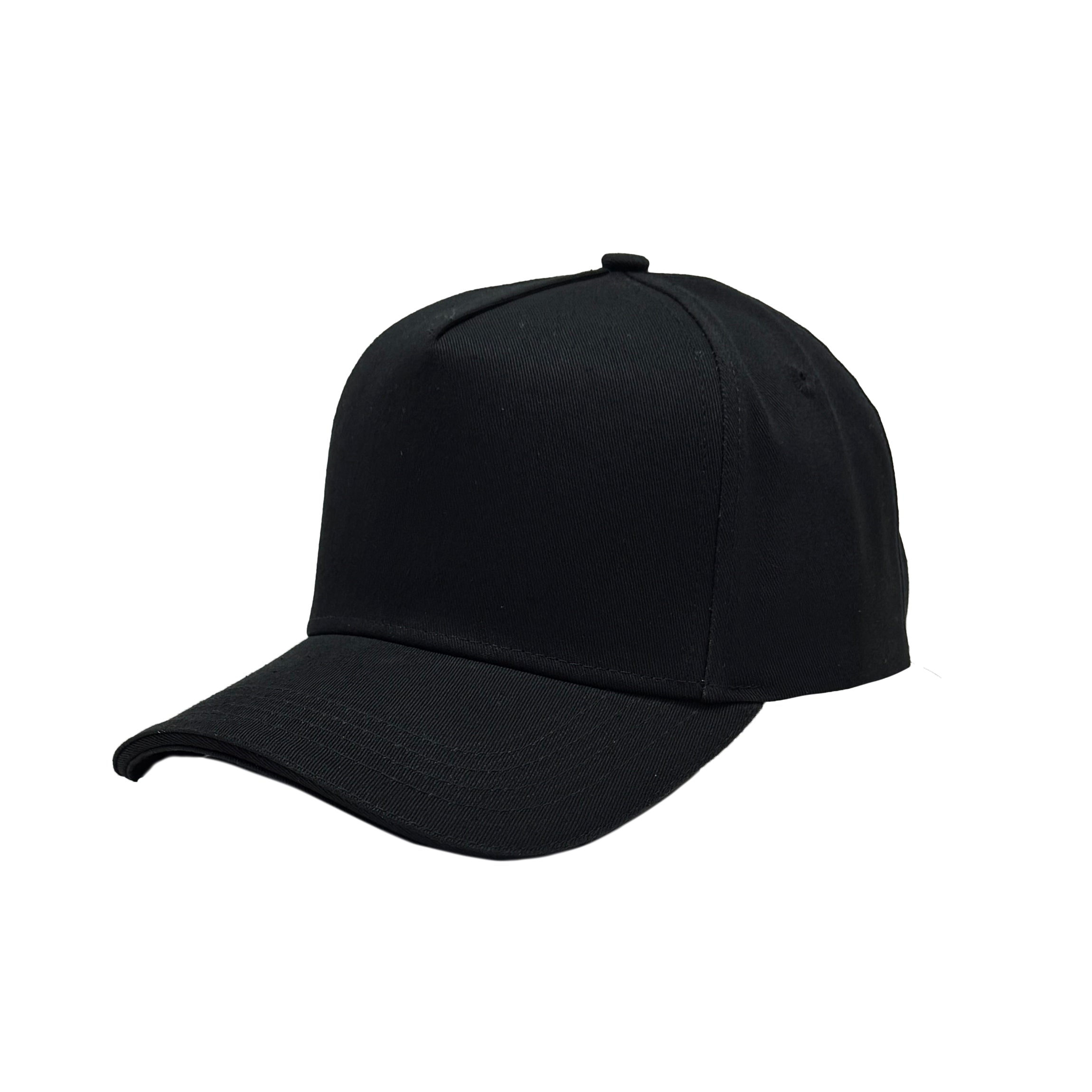 5 Panel A-Frame Cap Black