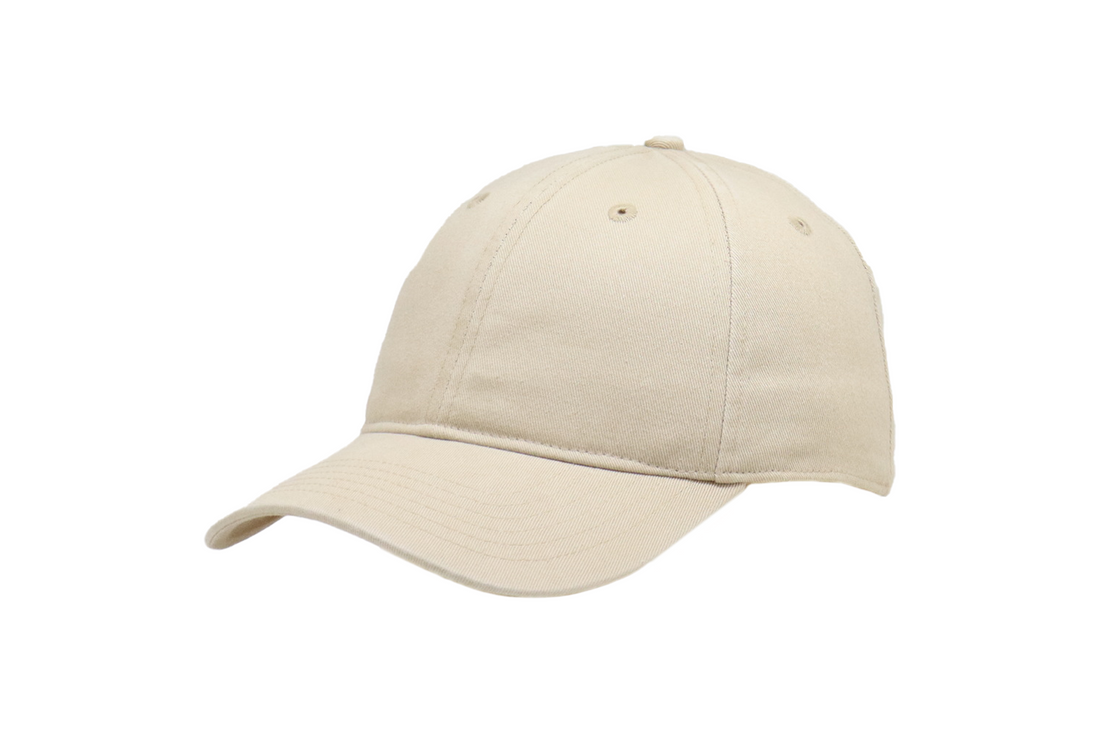 6 Panel Cap Light Tan