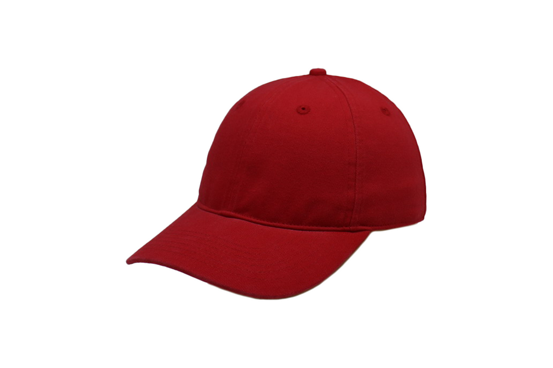 6 Panel Cap Red
