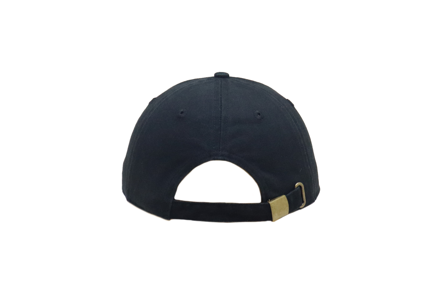 6 Panel Cap Black