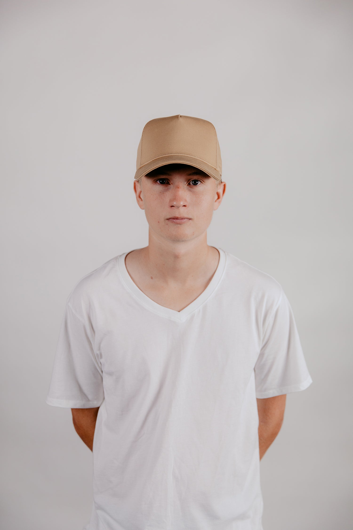 5 Panel A-Frame Cap Sand