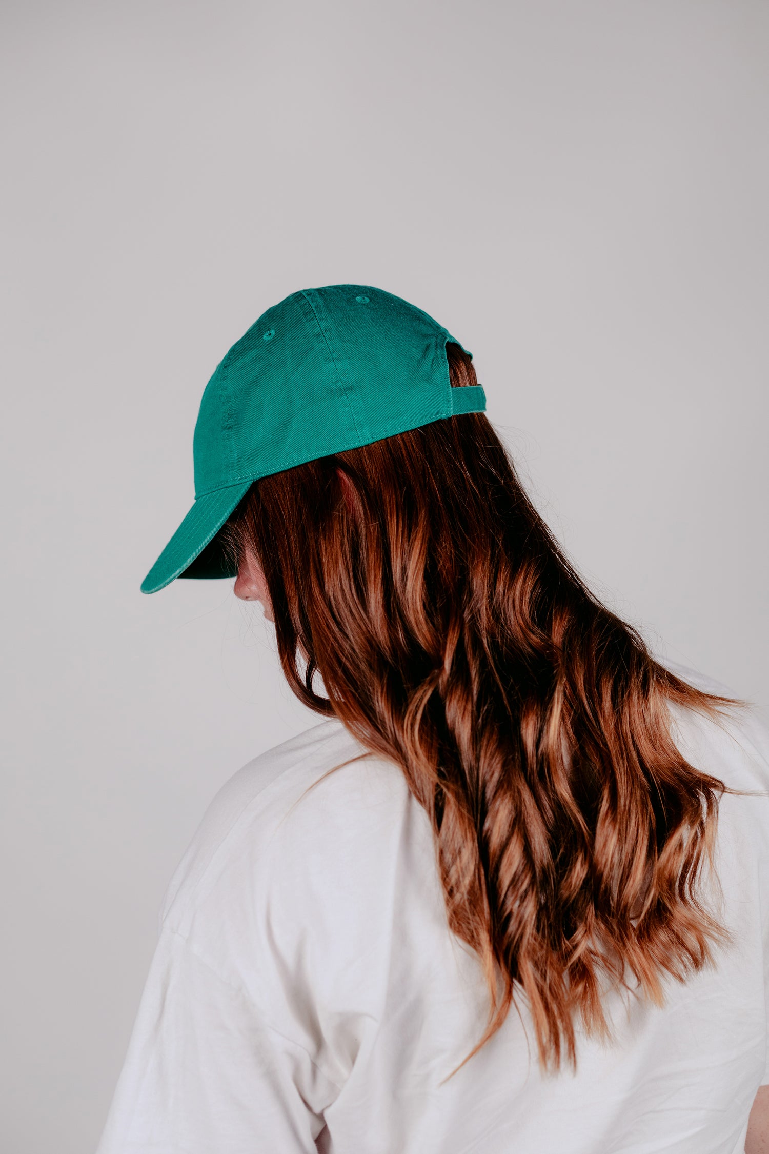 6 Panel Cap Green
