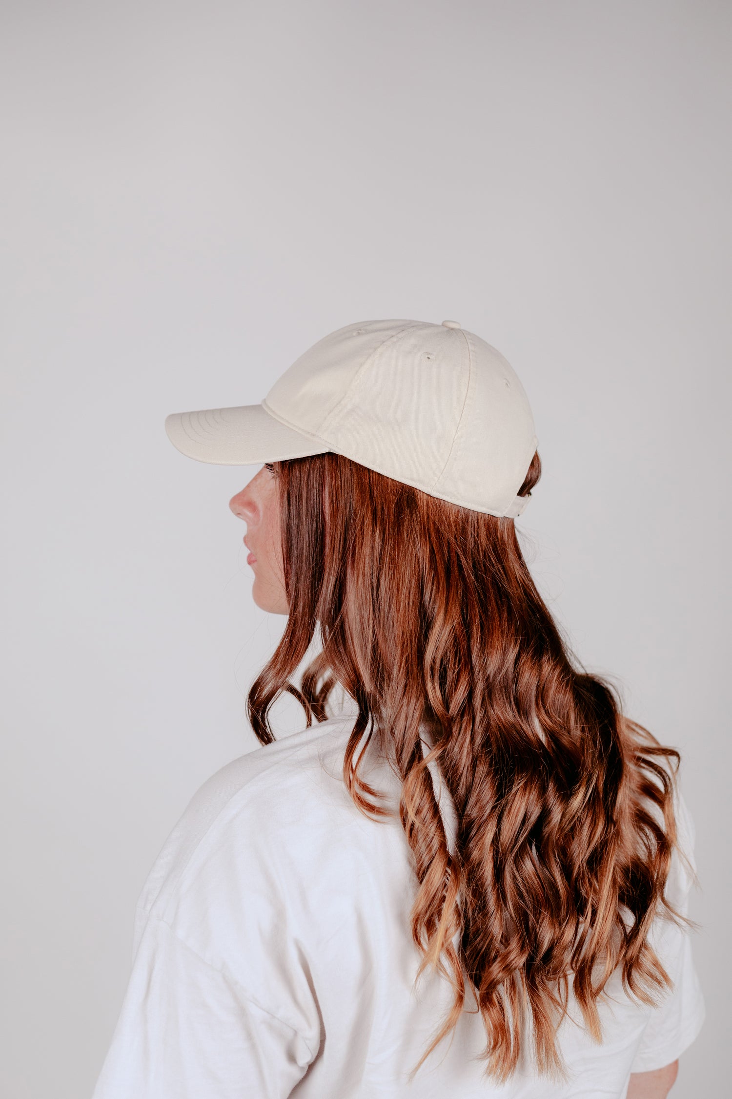 6 Panel Cap Cream