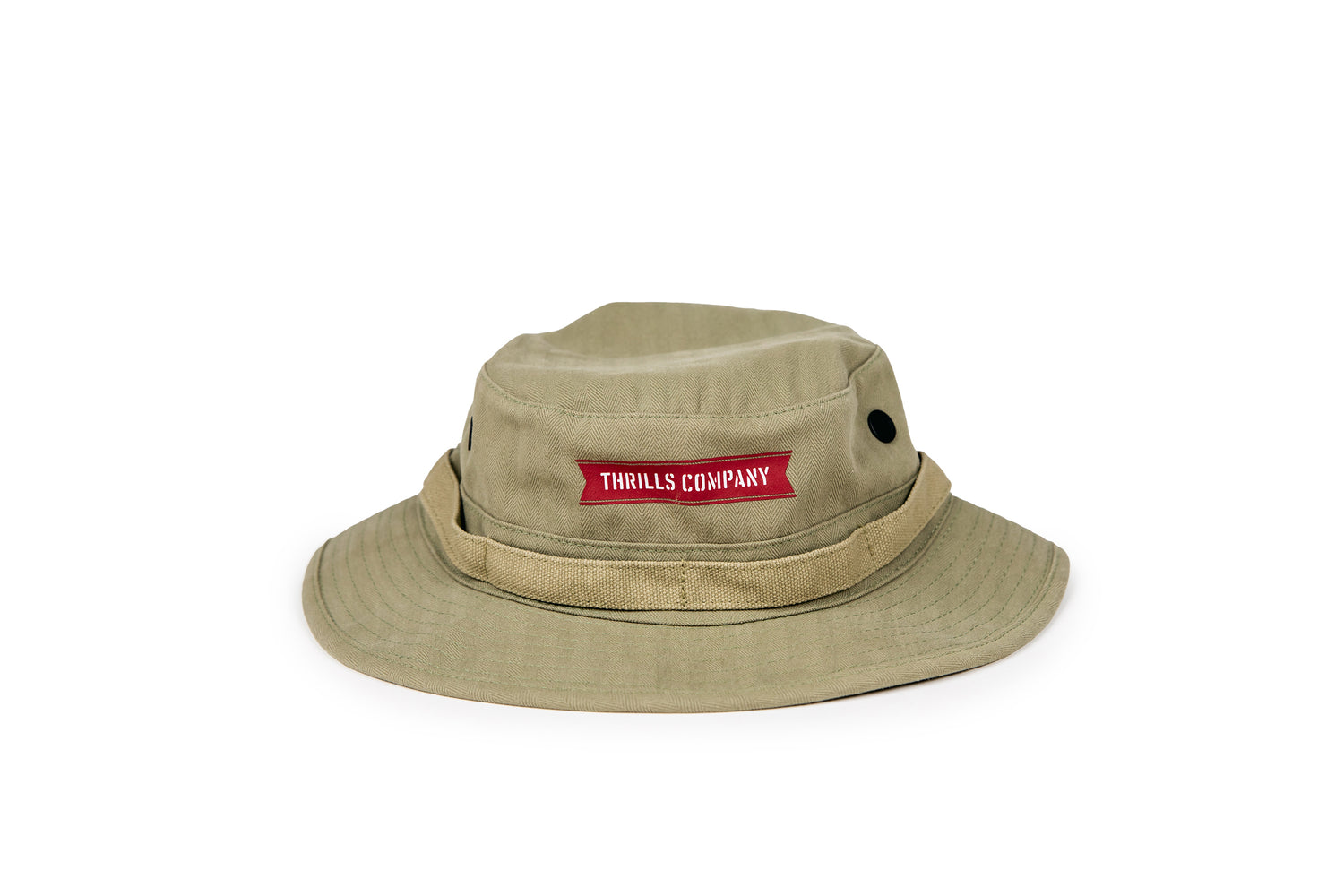 Military Style Boonie Hat with Cord & Toggle