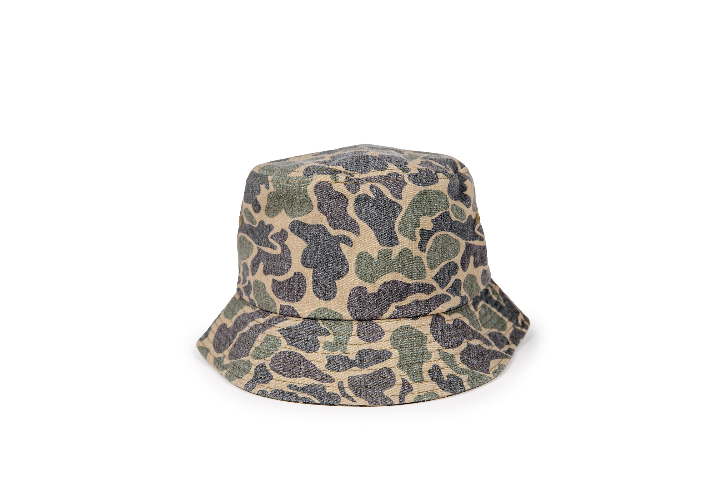 Washed Camo Bucket Hat