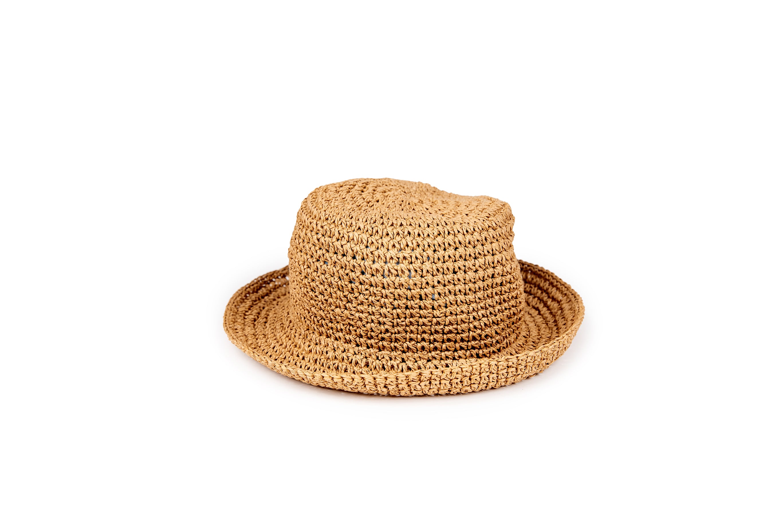 Ladies Paper Crochet Bucket Hat