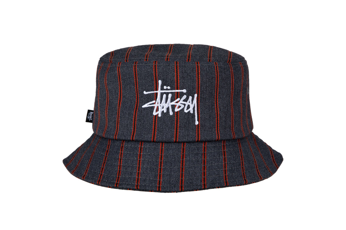 Pinstripe Bucket Hat