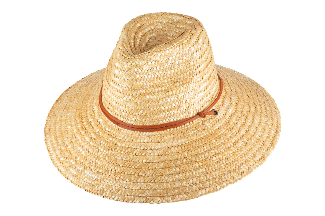 Wide Brim Straw Sun Hat