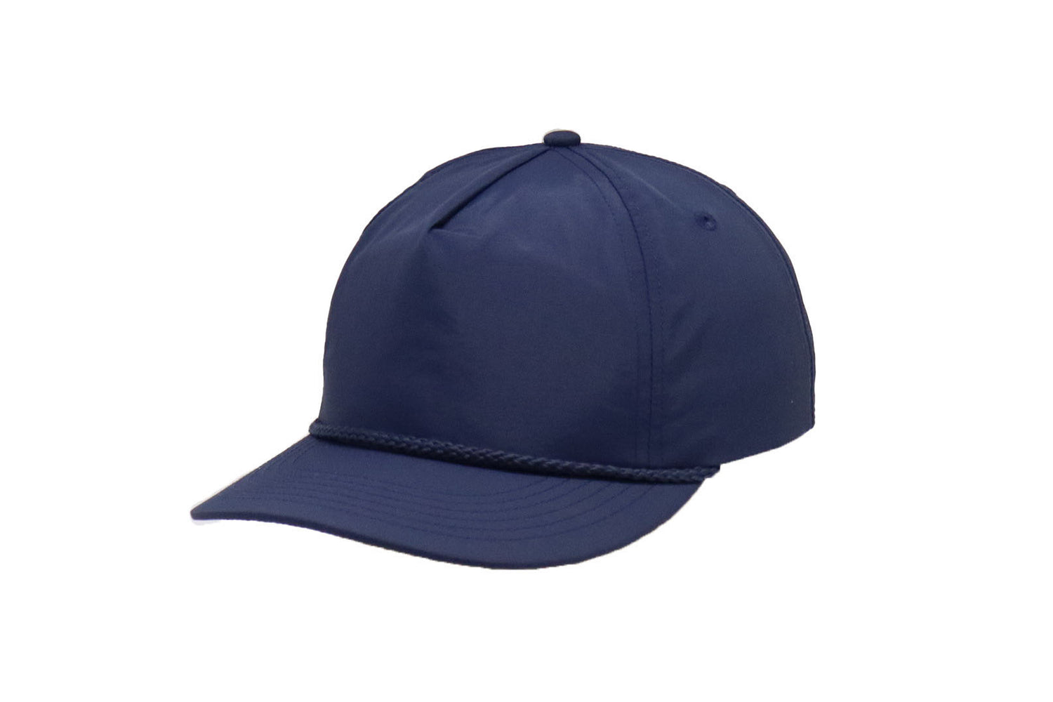 5 Panel Nylon Cap Navy