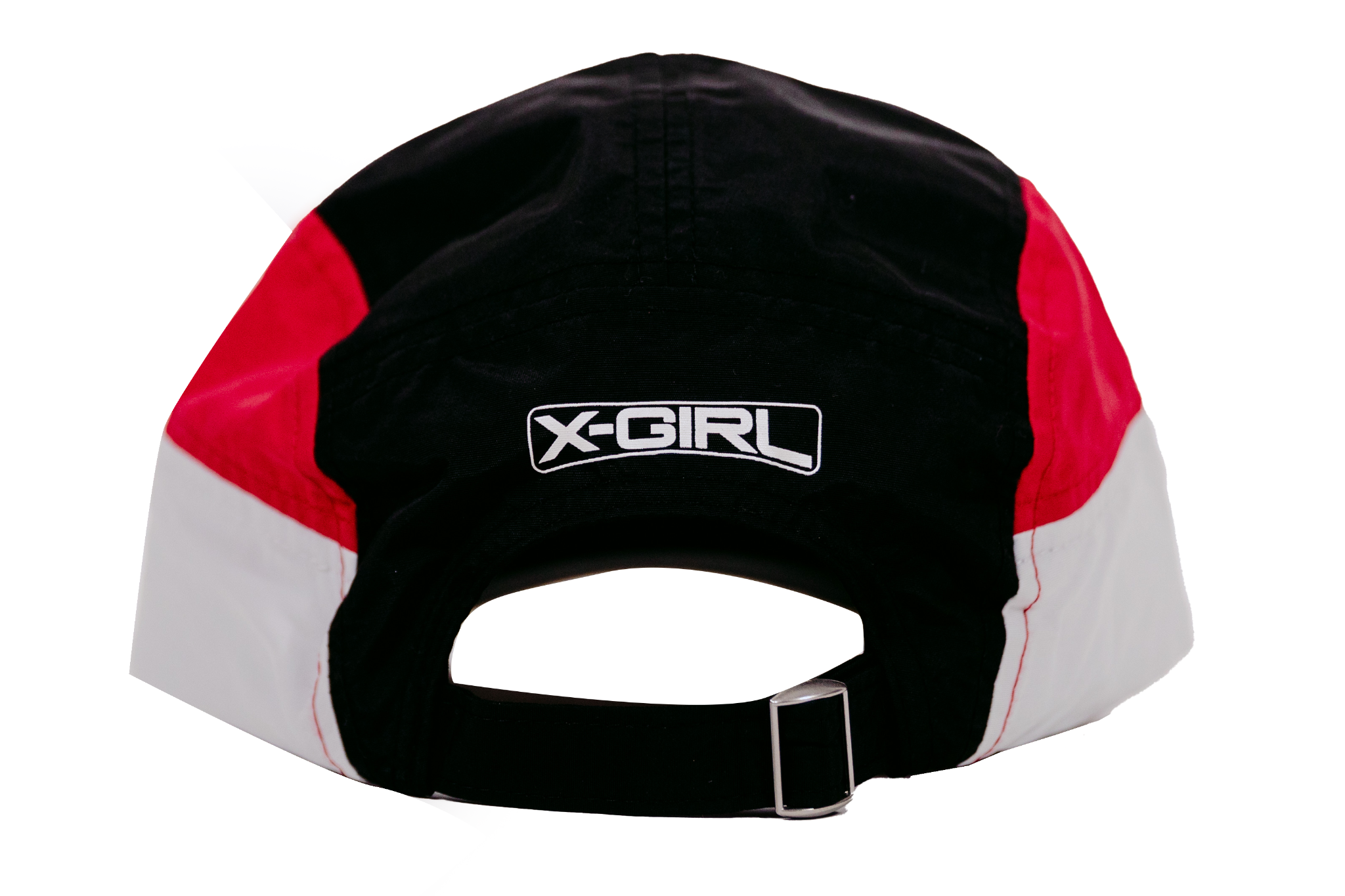 Retro Panelled Nylon Contrast Cap