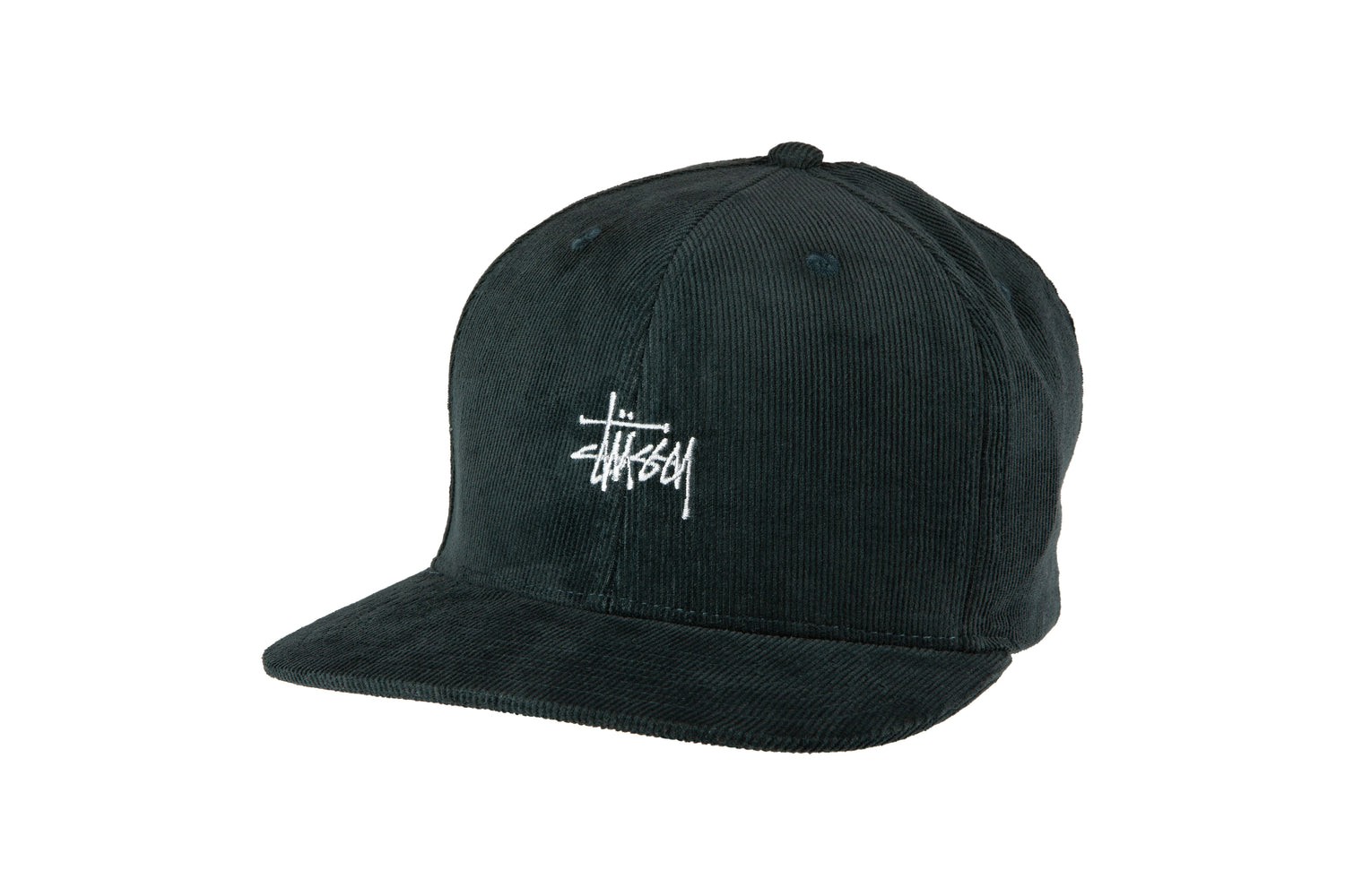 6 Panel High Profile Cord Snapback Cap