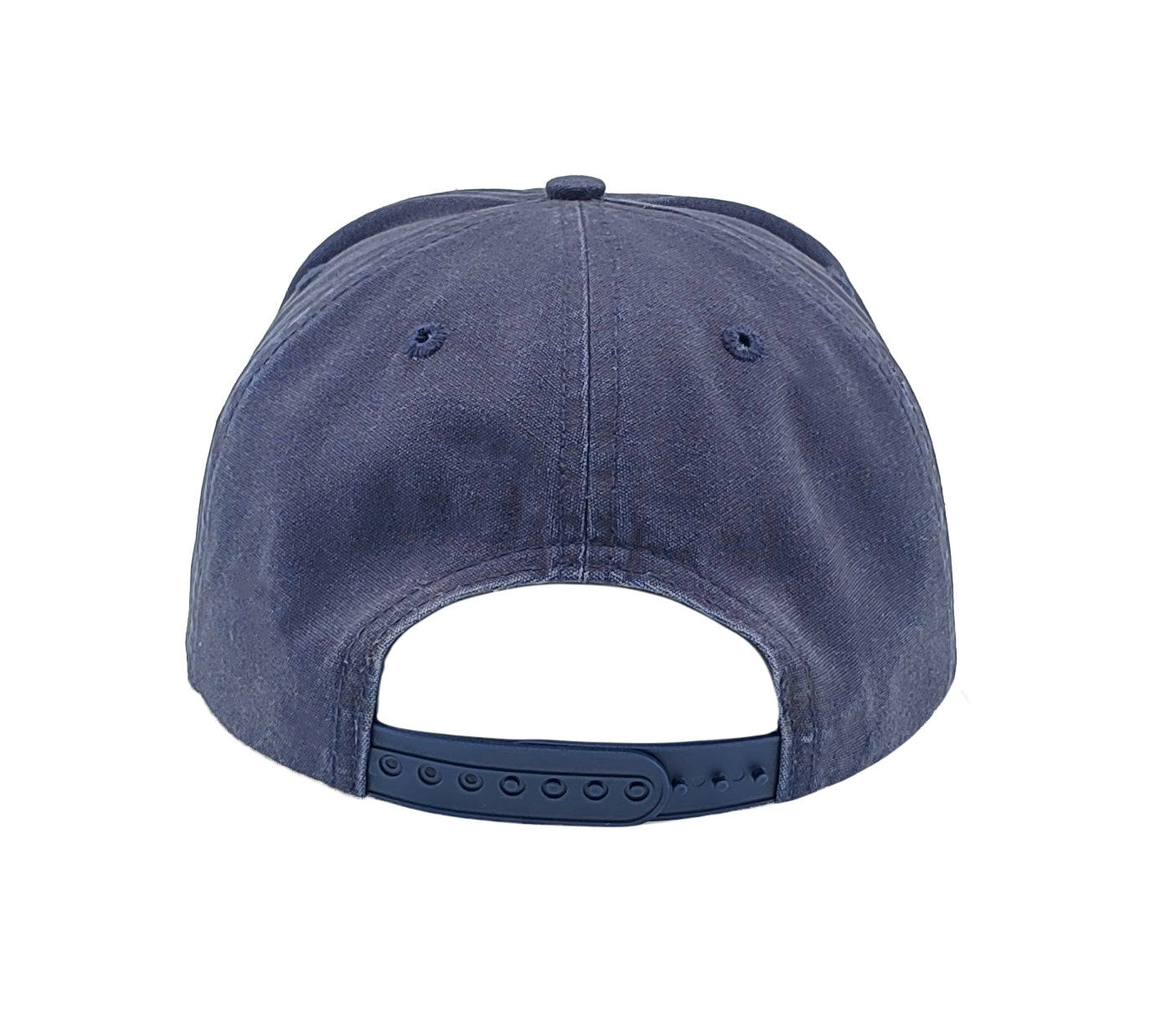 5 Panel Canvas Cap Washed Navy