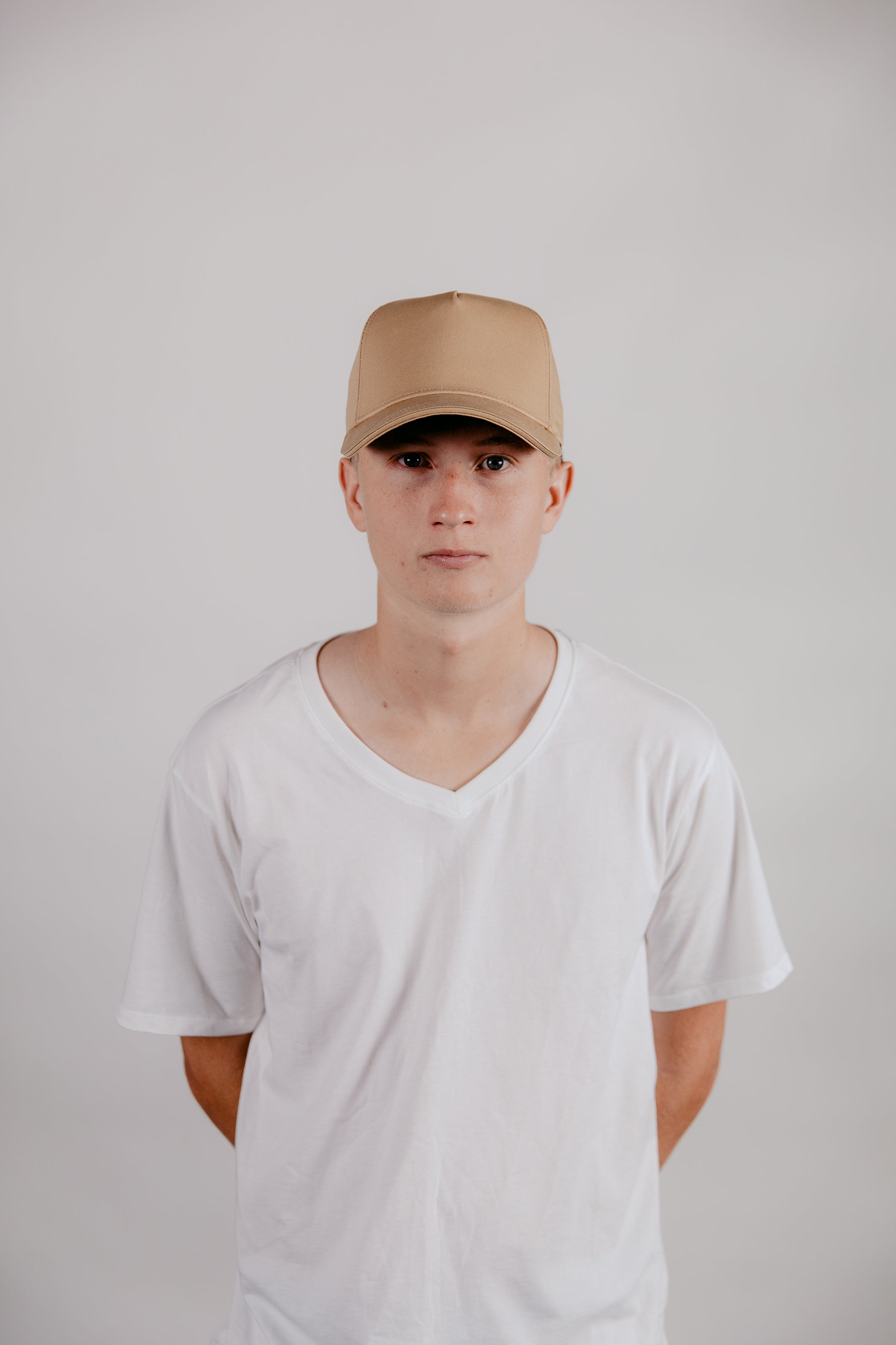 5 Panel A-Frame Cap Sand
