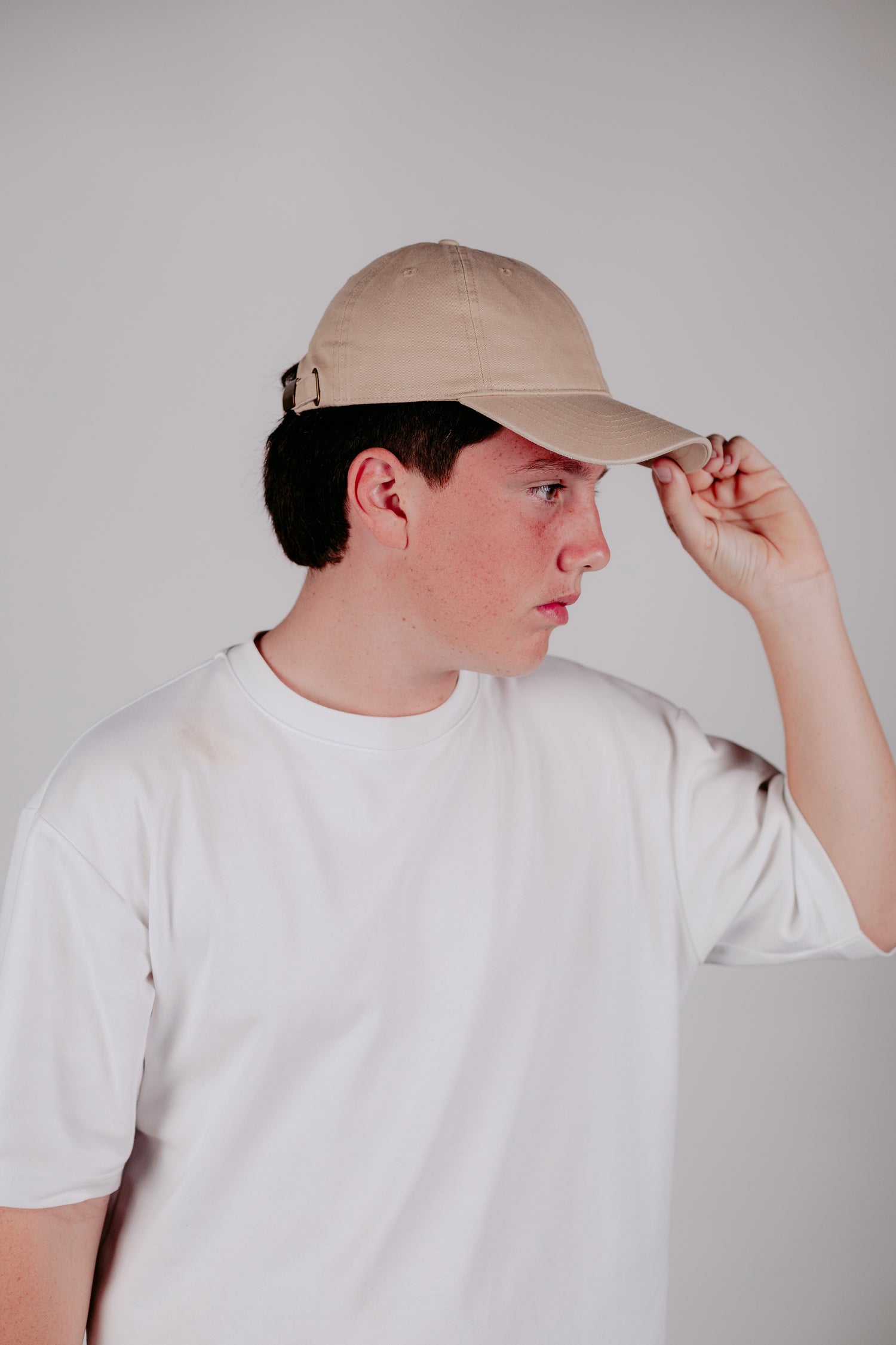 6 Panel Cap Light Tan