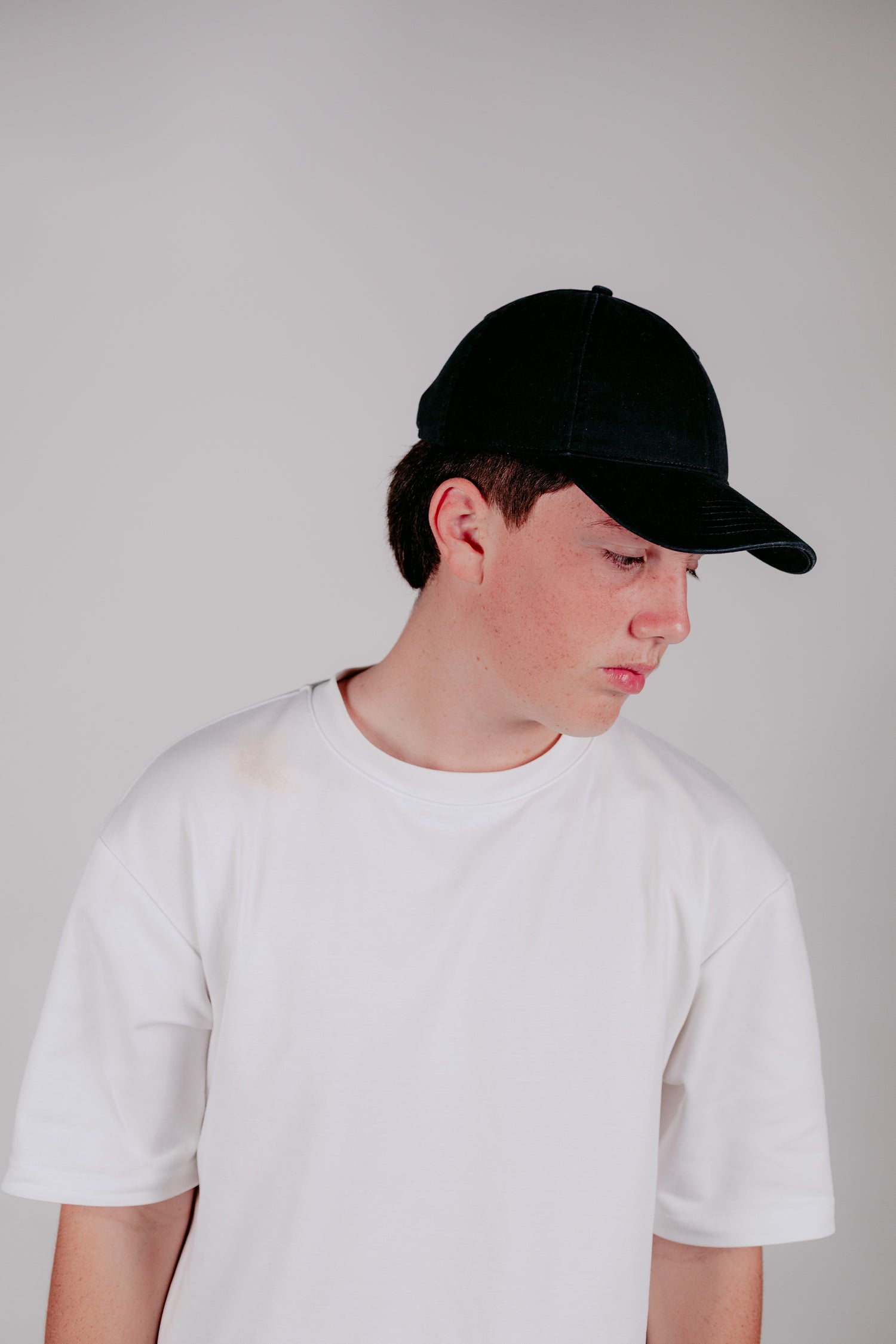 6 Panel Cap Black