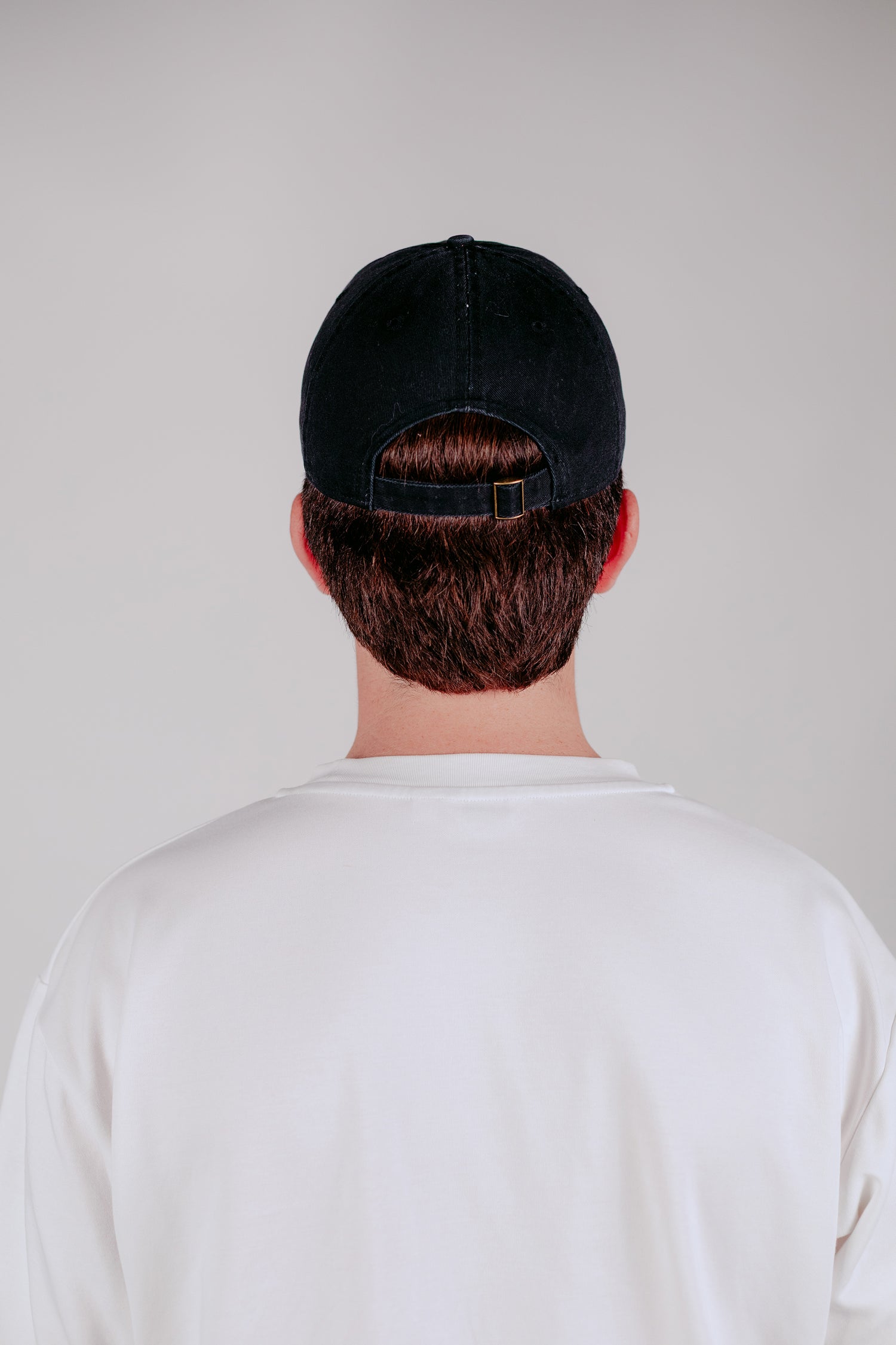 6 Panel Cap Black
