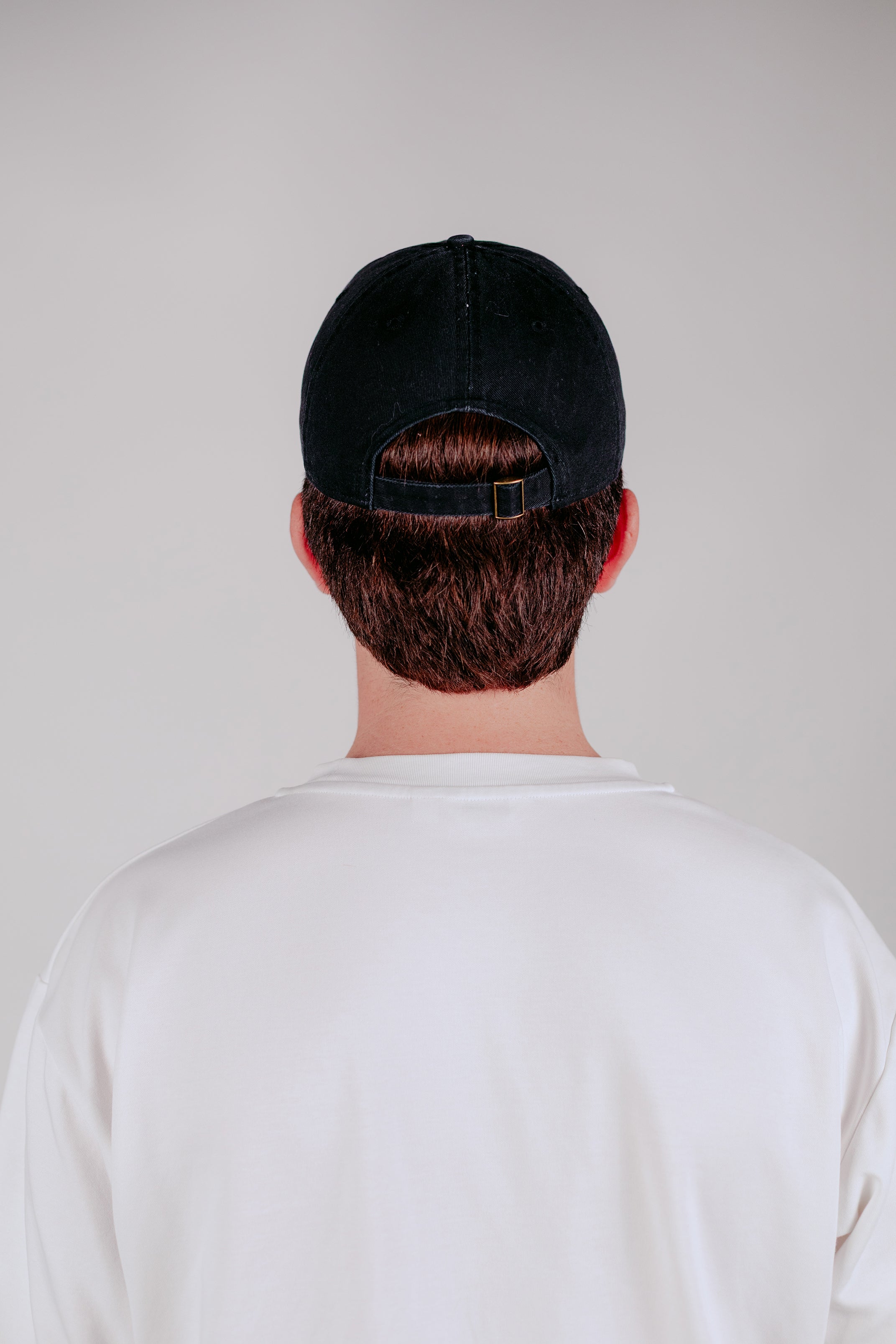 6 Panel Cap Black