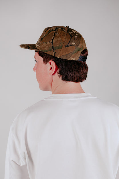 5 Panel Canvas Cap Camo