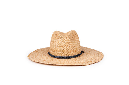Raffia Straw Wide Brim Hat