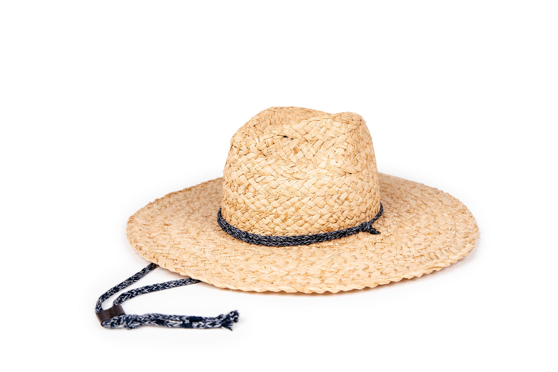 Raffia Straw Wide Brim Hat