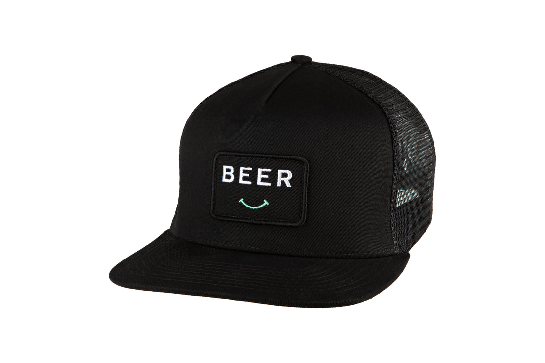 5 Panel Flat Peak Trucker