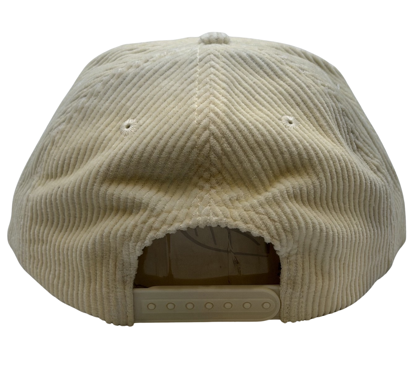5 Panel Organic Cord Woven Patch Cap