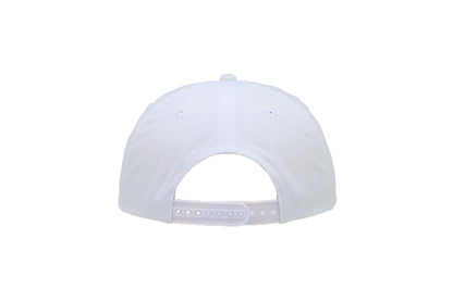 5 Panel Nylon Cap White