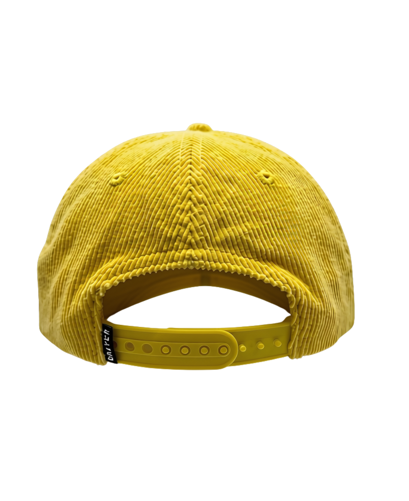 6 Panel Cord Flat Peak Dad Cap