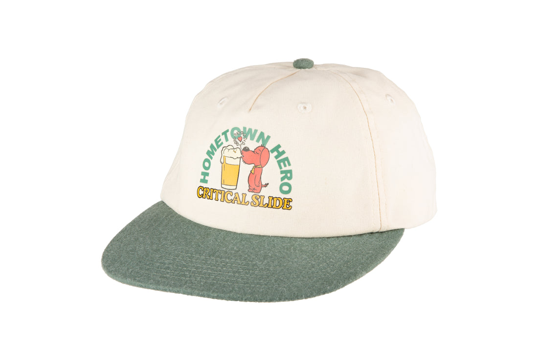 5 Panel Wash Cap with Print & Soft Peak