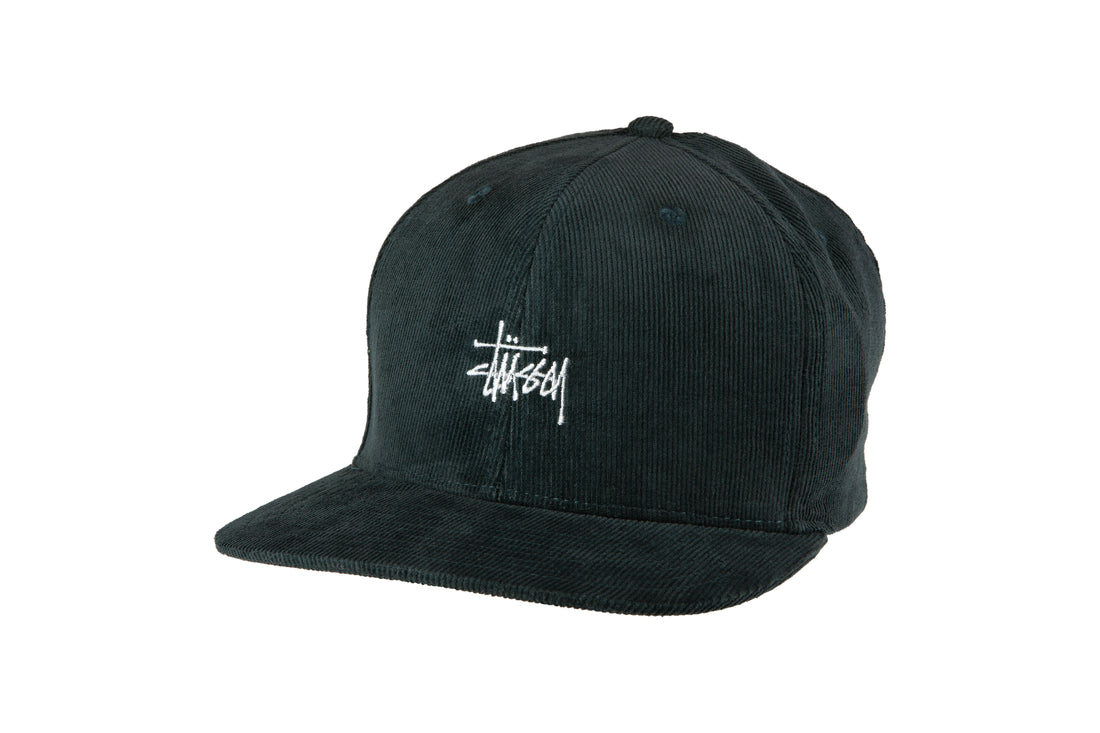 6 Panel High Profile Cord Snapback Cap